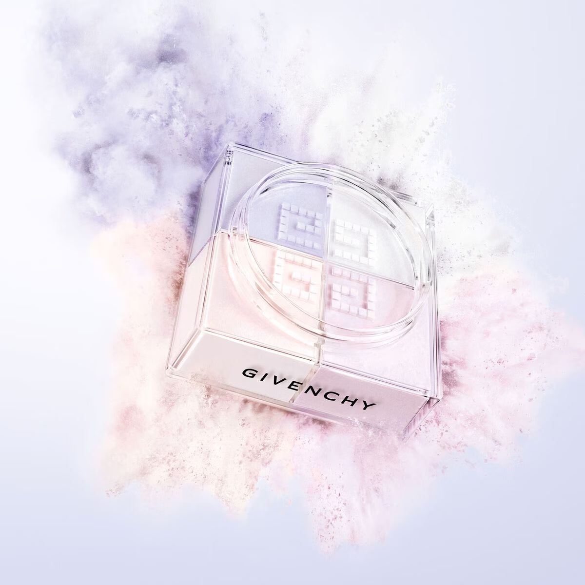 PRISME LIBRE 4-COLOR LOOSE POWDER COLORES: 001 MOUSSELINE PASTEL, 002 STAIN BLANC, 003 VOILE ROSE, 004 MOUSSELINE ACIDULEE